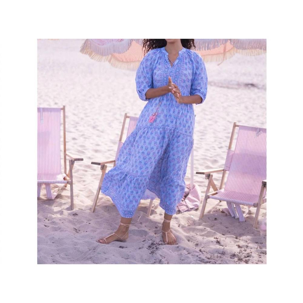 NEW BELL BY ALICIA BELL elizabeth maxi dress in blue